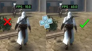 How To Solve Assassin's Creed Bloodlines Lag PPSSPP Emulator
