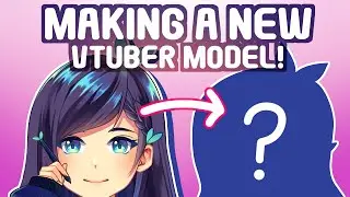 Drawing & Rigging A New VTUBER Model!✨