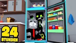 SURVIVE 24 HOURS IN THE REFRIGERATOR! - Minecraft [German/HD]