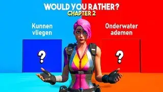WOULD YOU RATHER in Fortnite CHAPTER 2!