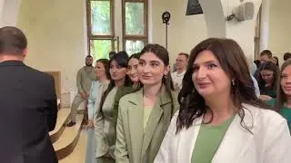 Отрывок с бракосочетания Тарасевич Михаила и Анастасии (04.08.2024)