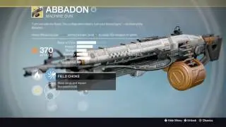 Destiny - Complete Competitive Spirit Record Book & Nova Mortis/Abbadon Exotics! (The Dawning)
