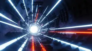 Sci-Fi Tube with Camera Shake 4K (Blender)