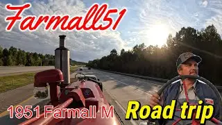 1951 Farmall M | Road trip to the 2024 NC State Fairgrounds #farmall51