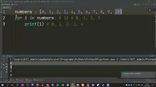 Вывод элементов списка | Python #55