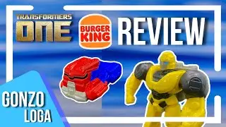 Figuras de Burger King Transformers One Optimus Prime & B-127-Review