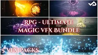 RPG - Ultimate Magic VFX Bundle on Fab.com [Unreal Engine VFX]