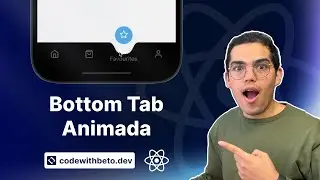 Cómo crear una pestaña inferior personalizada animada en React Native