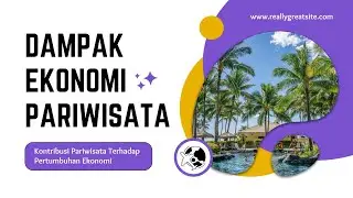 2 Dampak Pariwisata Pada Perekonomian #dampak #ekonomi #pariwisata #perekonomian #wisata