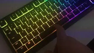 How to press space bar.