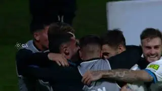 Gol de Alexis Cuello. Unión de Santa Fe 1 - Almagro 1. 32avos. Undécima edición.