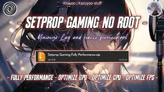 New Update..!!!⚡Setprop Gaming Fully Performance | Suitable For Gaming🔥| No Root