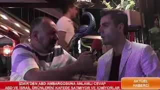 KAFE İŞLETMECİSİNDEN ABD AMBARGOSUNA MİSİLLEME