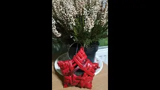 Звезда из газетных трубочек