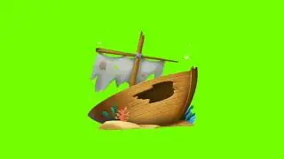 Boat Animation Greenscreen Effect | Free HD