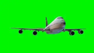 Aeroplane. best green screen video