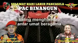 Peringatan Hari Lahir PANCASILA 1 JUNI 1945 - 1 JUNI 2023#PACBINANGUN #MPCCILACAP