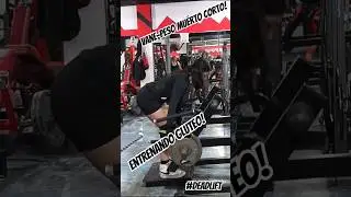Vane-Peso muerto corto para glúteo!#glutesworkout #noexcuses #fitgirl #glutes #deadlift