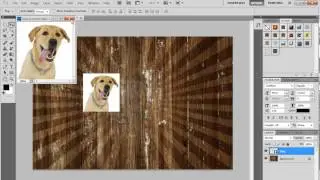 How to render a picture in Photoshop CS5