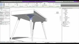 Семейства в Revit. Мебель