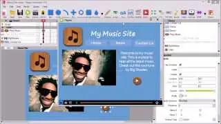 Creating Websites - Hippo Animator 3 Tutorial