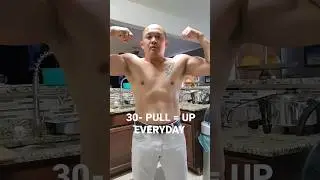BODYWEIGHTEXERCISE 30 - PULL - UPS EVERYDAY #fitness #bodyweightexercise #freestyle #workout #push