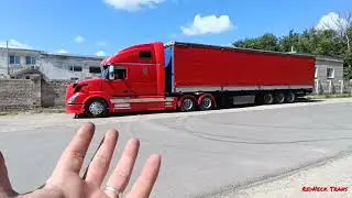 Volvo VNL 670 Погрузка Тула+Мценск газ в пол и домой