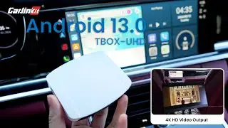 CarlinKit Latest Tv Box UHD | Share Your Fun With Your Passenger