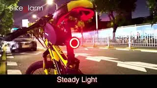 BikeOlarm anti theft alarm. Stop the bike thief in their tracks. Tail light, Brake Light & alarm