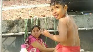 ।। baby bathing time mini vlog 🛀।।