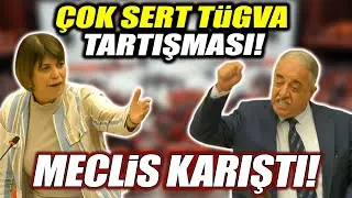 HDP ile AKP arasında çok sert TÜGVA tartışması! Meclis karıştı!