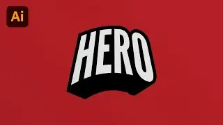 Create 3D Text Emblems with Adobe Illustrator | Ahoo