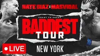 Diaz vs Masvidal: Baddest Tour | New York | FANMIO PPV