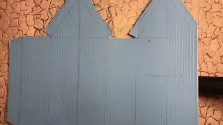 Новогодние домики из бумаги - 2 часть