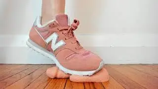 Trampling With New Sneakers