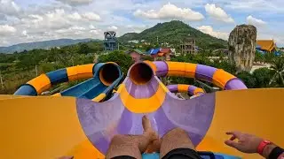 Sliding Rocks Water Slide at Andamanda Phuket