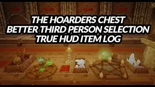 Skyrim SE | The Hoarders Chest | Better Third Person Selection | TrueHUD Item Log