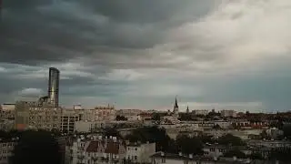 Вид на Вроцлав (Sky Tower )   Time-lapse 4k