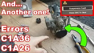 Range Rover Sport Suspension fault... Fault finding and repair.