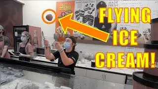 Flying Ice Cream and an Arcade in the House!