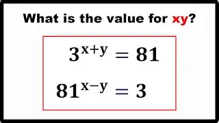 SOLVING FOR XY || MATH COMPETITION PROBLEM