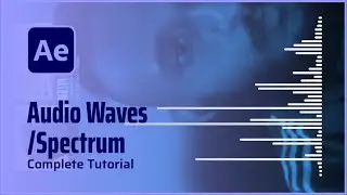 How to use Audio Spectrum & Audio Waves in Adobe After Effects without plug-ins | 
