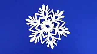 How to make a paper snowflake with your own hands. Beautiful snowflakes made of paper.