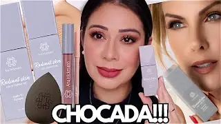 TESTANDO A BASE HIDRATANTE ANA HICKMANN e Mais | VALE A COMPRA ?