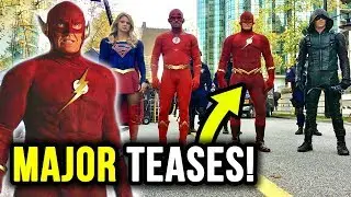 90's FLASH is BACK & First Look at MONITOR in The Flash Elseworlds Crossover!