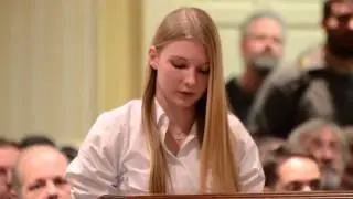 15 year old girl leaves anti-gun politicians speechless [MP4 Video - HD 720p]