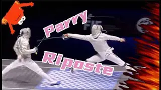 The Art of the Parry-Riposte and Counter Parry-Riposte in Saber Fencing