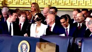 Mark Zuckerberg Caught Looking At Lauren Sanchez B**bs At Trump’s Inauguration