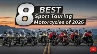 8 BEST Sport Touring Motorcycles 2026 🤯 Gold Wing vs BMW vs Harley – Which One RULES the Road?