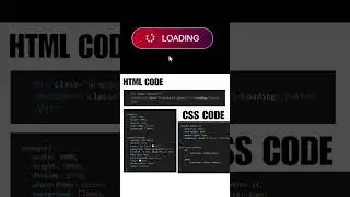 Create a Loading Button with a Spinner Effect Using HTML and CSS